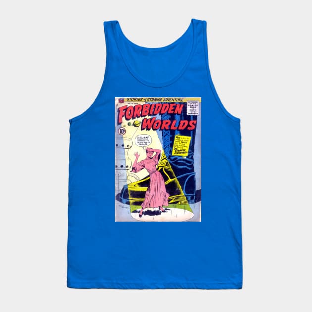 Shrink Ray Comic Cover Tank Top by Weirdette